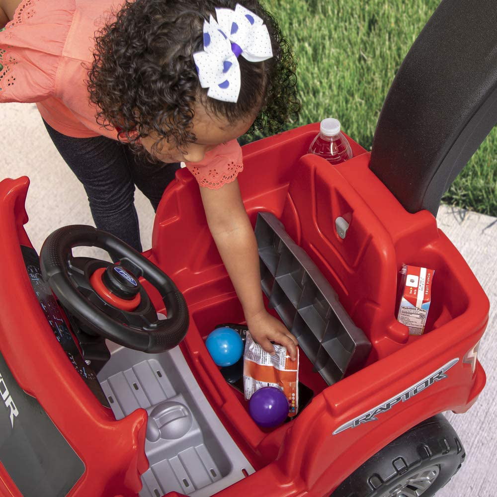 Step2 2-in-1 Ford F-150 Raptor | Kids Ride On Push Car | Red (483600)