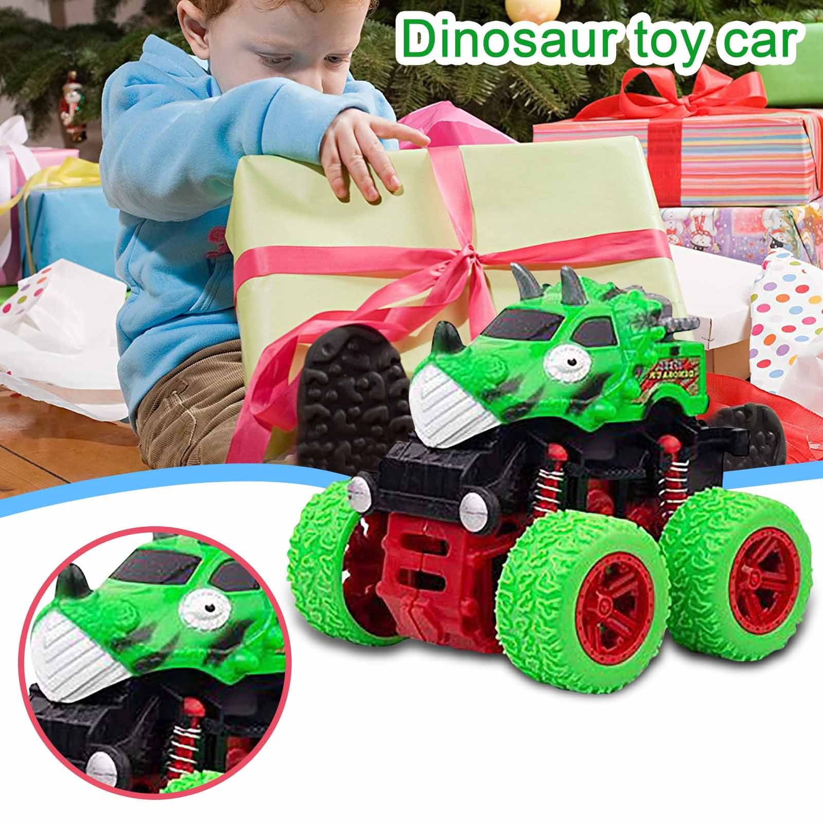 Fridja Four-Wheel-Drive Inertial Sport Utility Vehicle Children's Dinosaur Toy Car