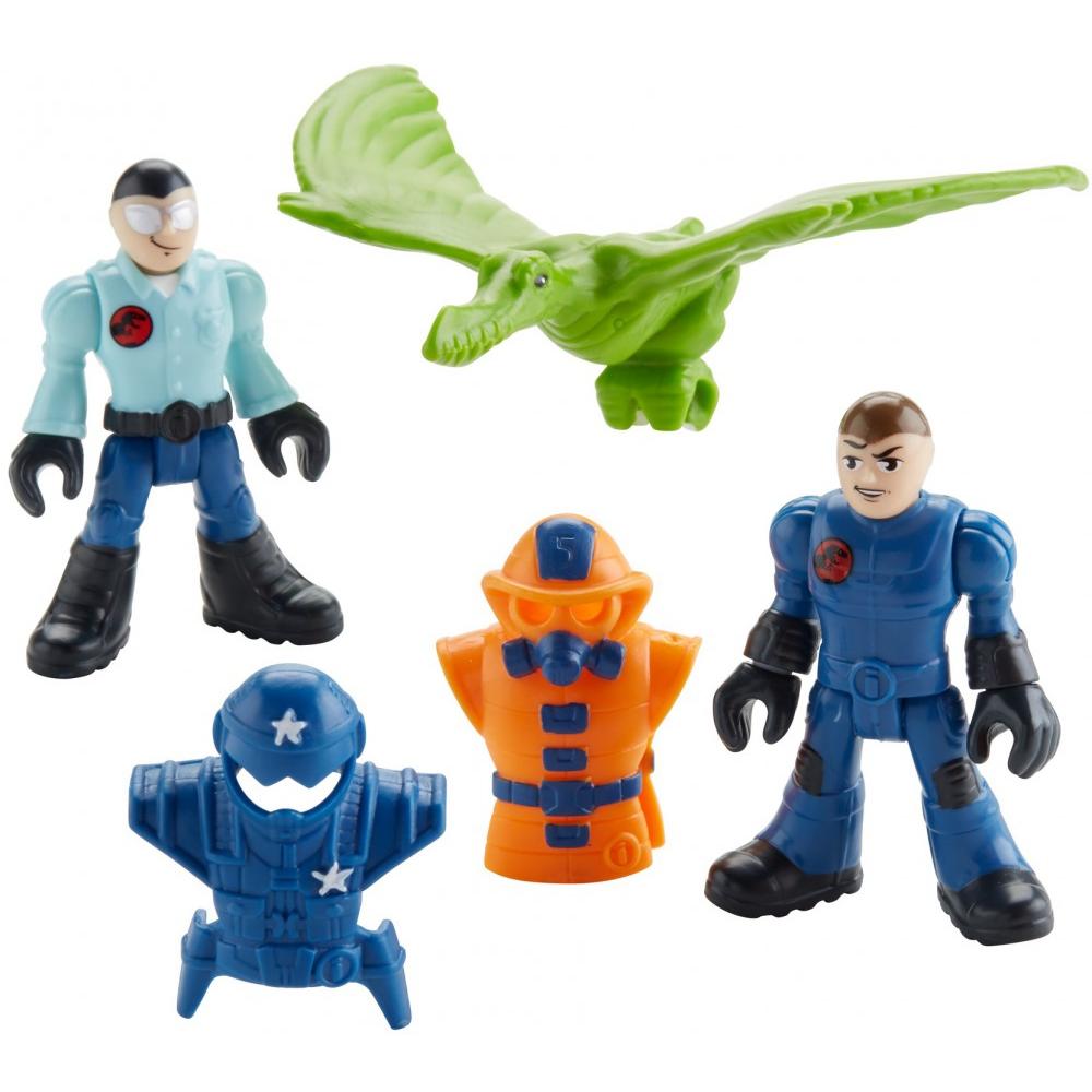 Imaginext Jurassic World Park Workers and Pterodactyl