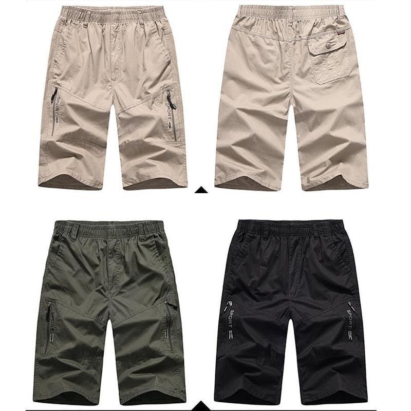 Bermuda Masculina Lion™ Estilo Cargo / Bolsos Seguros, Estilo Atemporal e Caimento na Medida Certa!