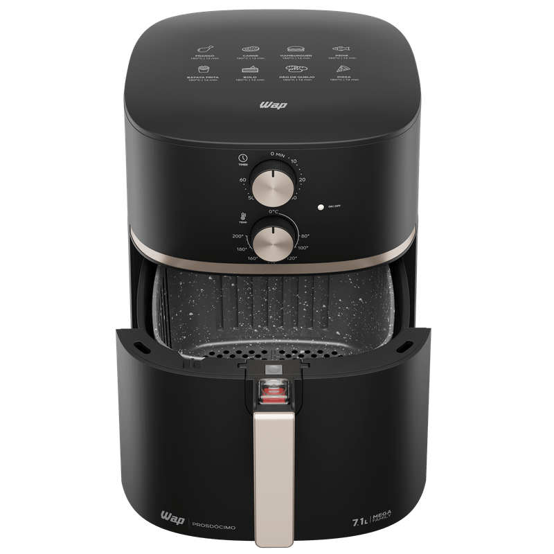 Fritadeira Elétrica WAP Air Fryer Mega Family 7,1L