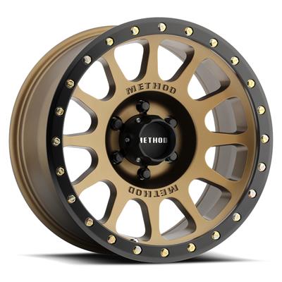 Method Race Wheels MR30578550900 Method Race Wheels MR305 NV Matte Bronze Wheels with Matte Black Ring