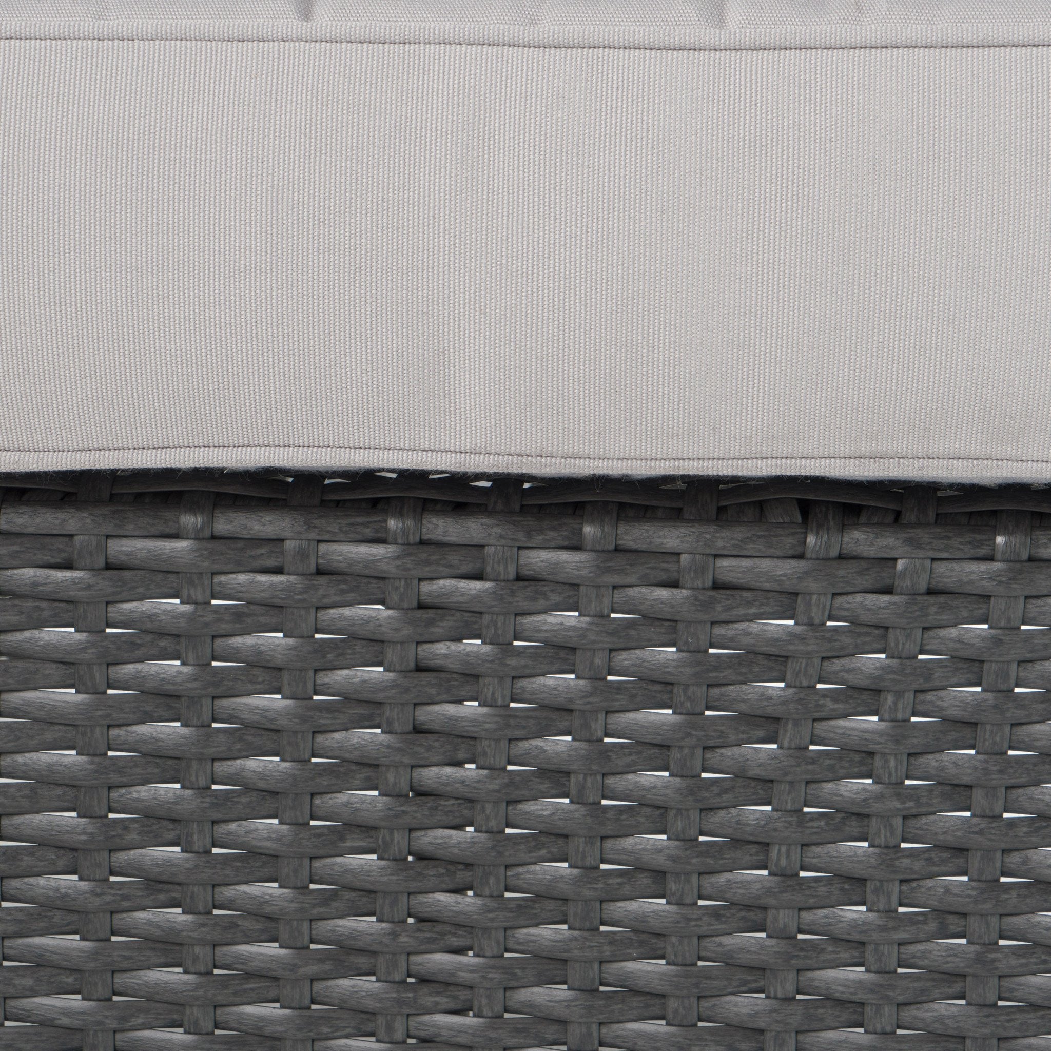 Cortez Outdoor Wicker Club Chair w/ Water Resistant Cushions (Set of 2)