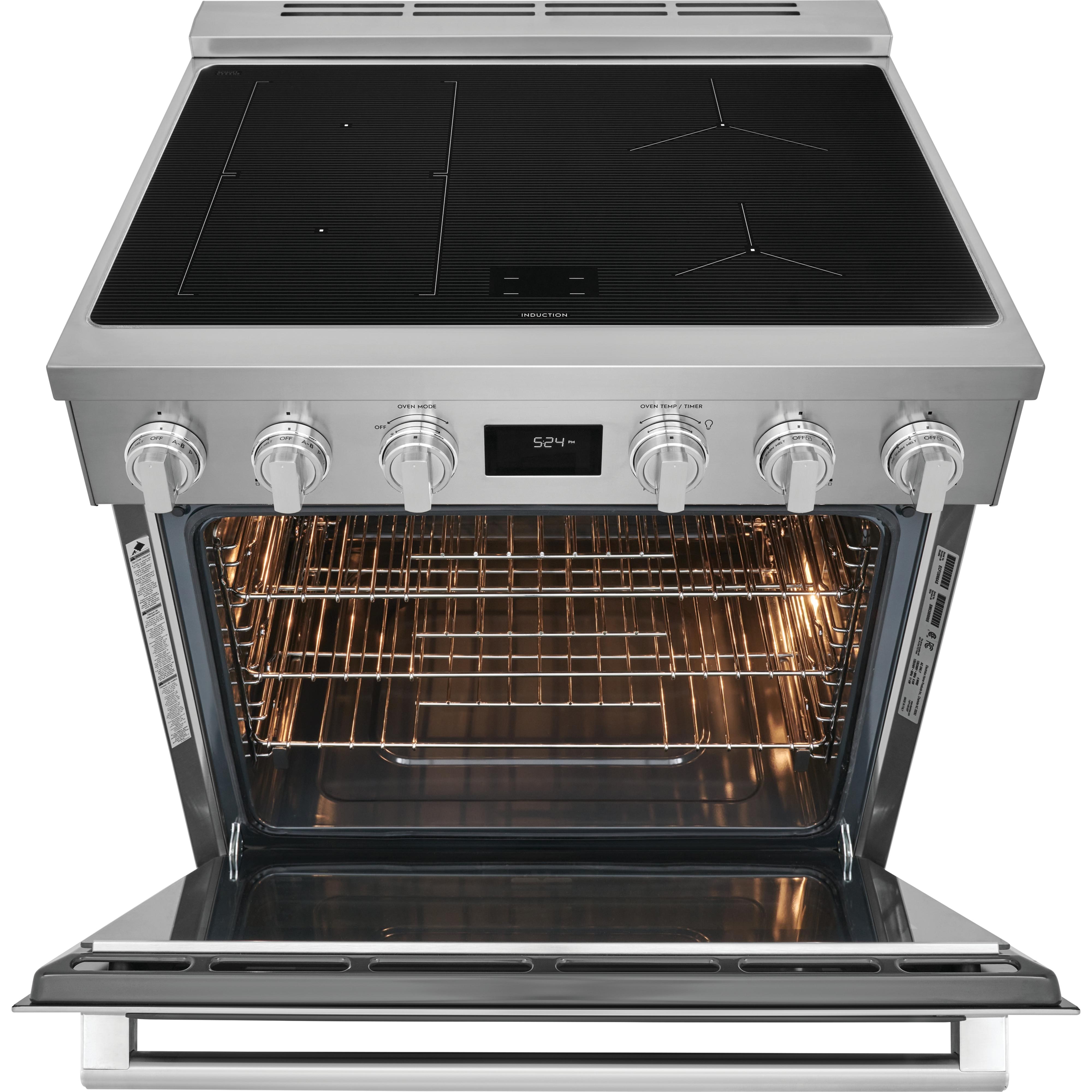 Electrolux 30-inch Freestanding Electric Induction Range ECFI3068AS