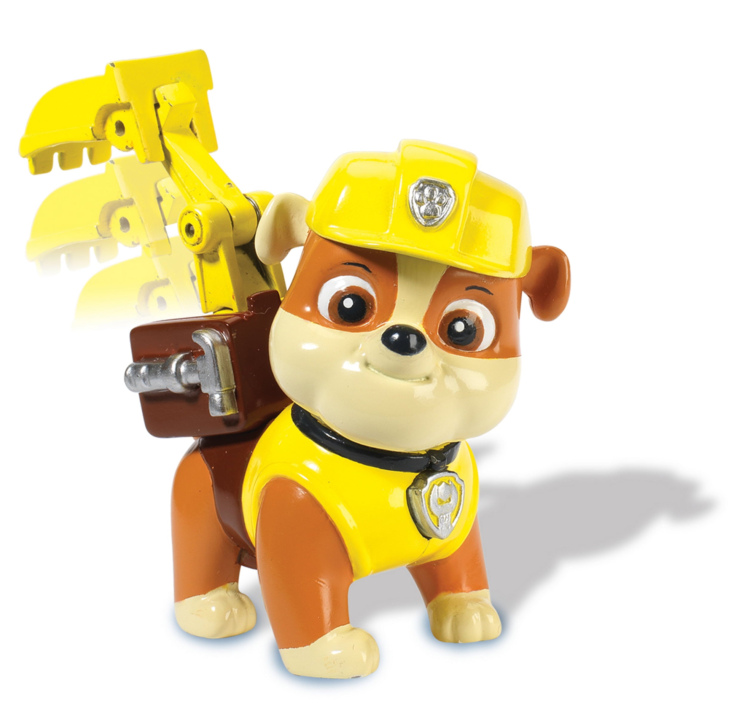 Paw Patrol Action Pack Pup and Badge， Rubble