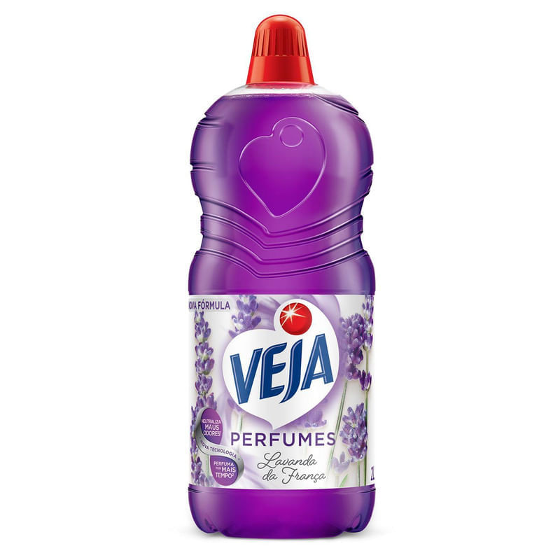 Limpador Perfumado Veja Lavanda da Franca - 2L