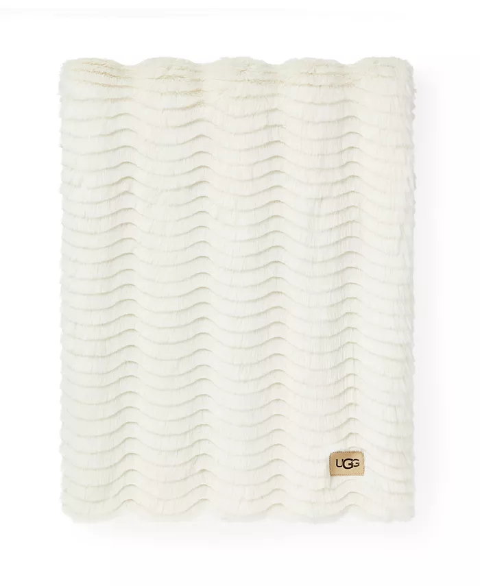 UGGandreg Cayden Faux Fur Throw， 50