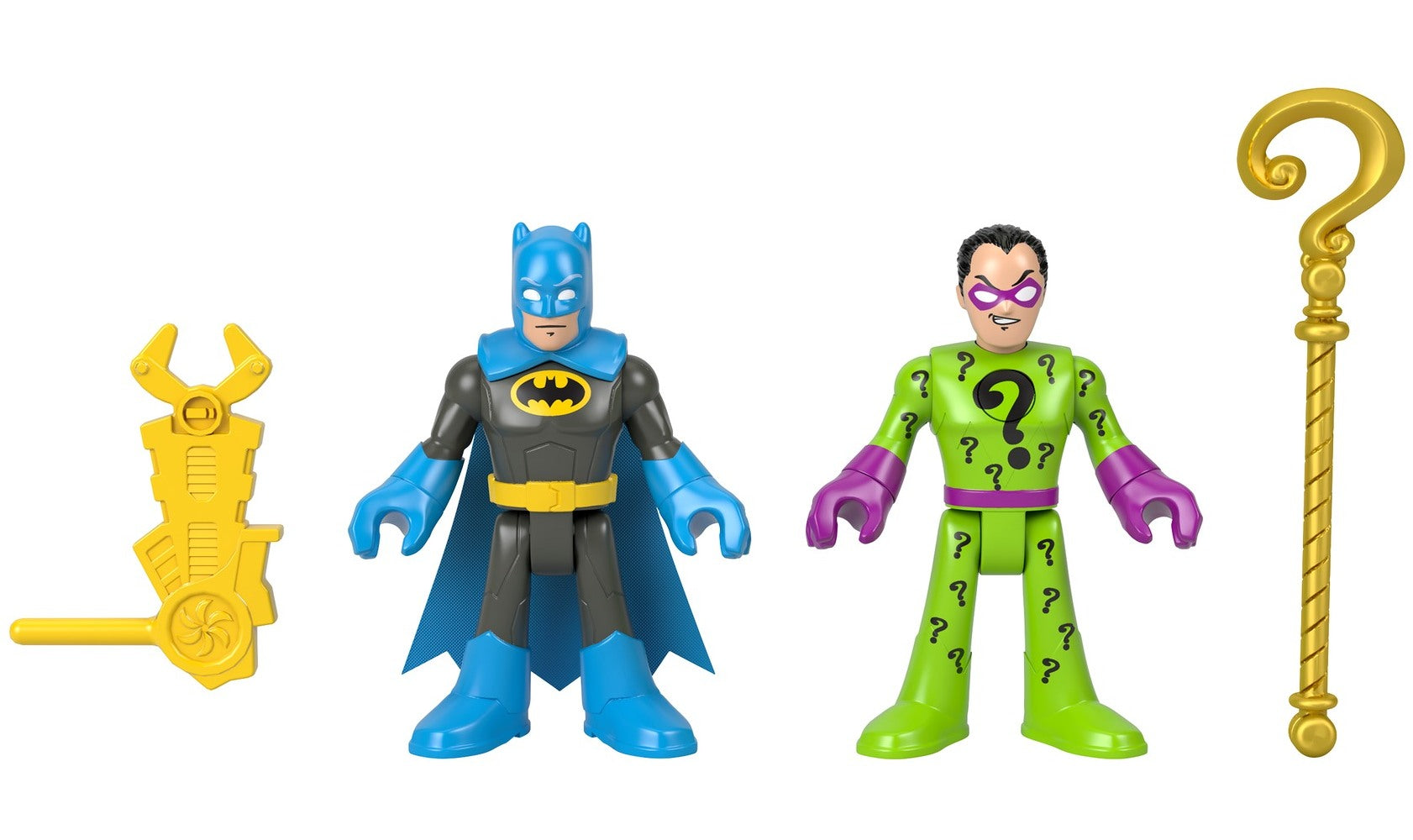 Fisher-Price Imaginext DC Super Friends Batman and The Riddler Figure Set