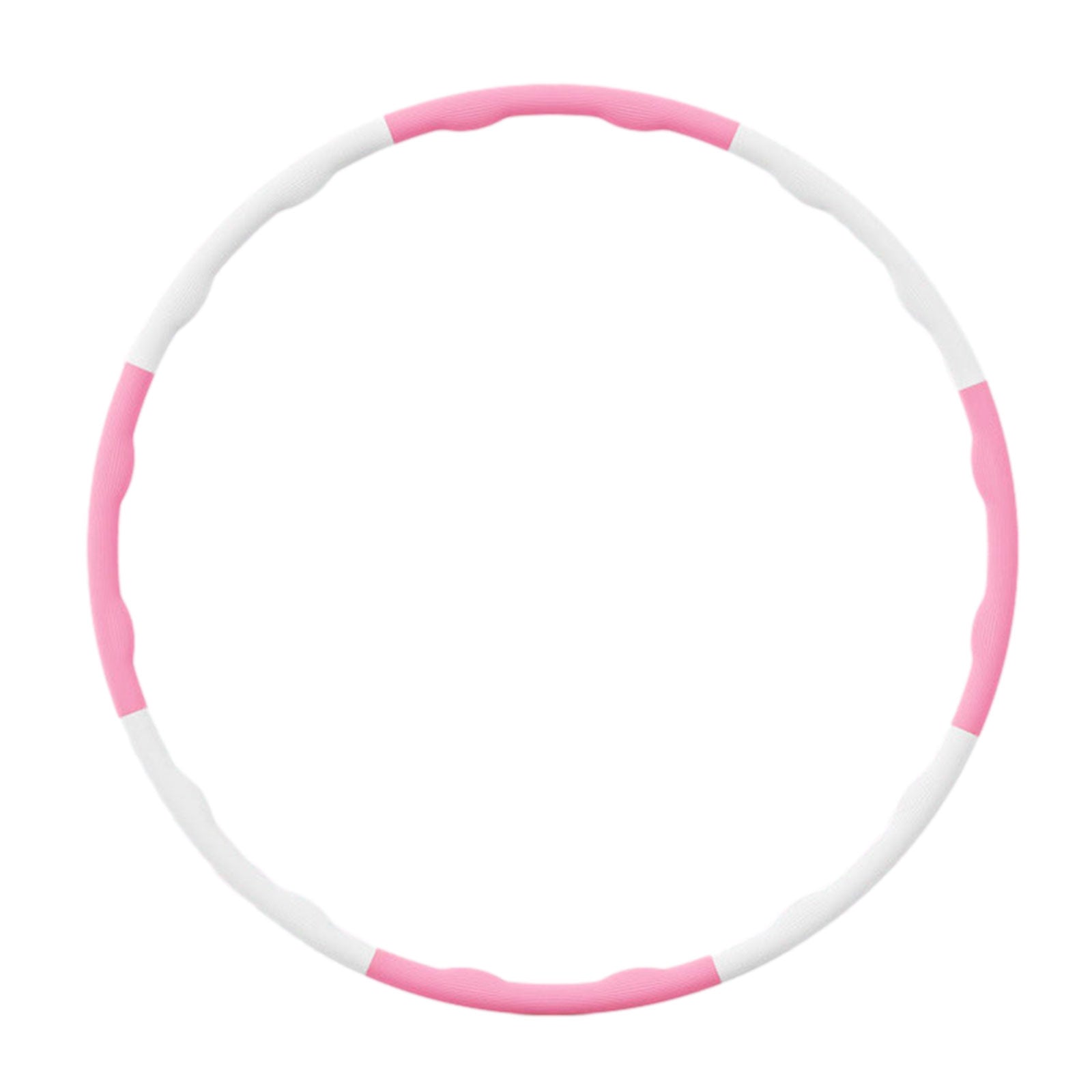 Puloru Removable Fitness Hoop， 6/7/8 Sections Fat Burning Training Loop