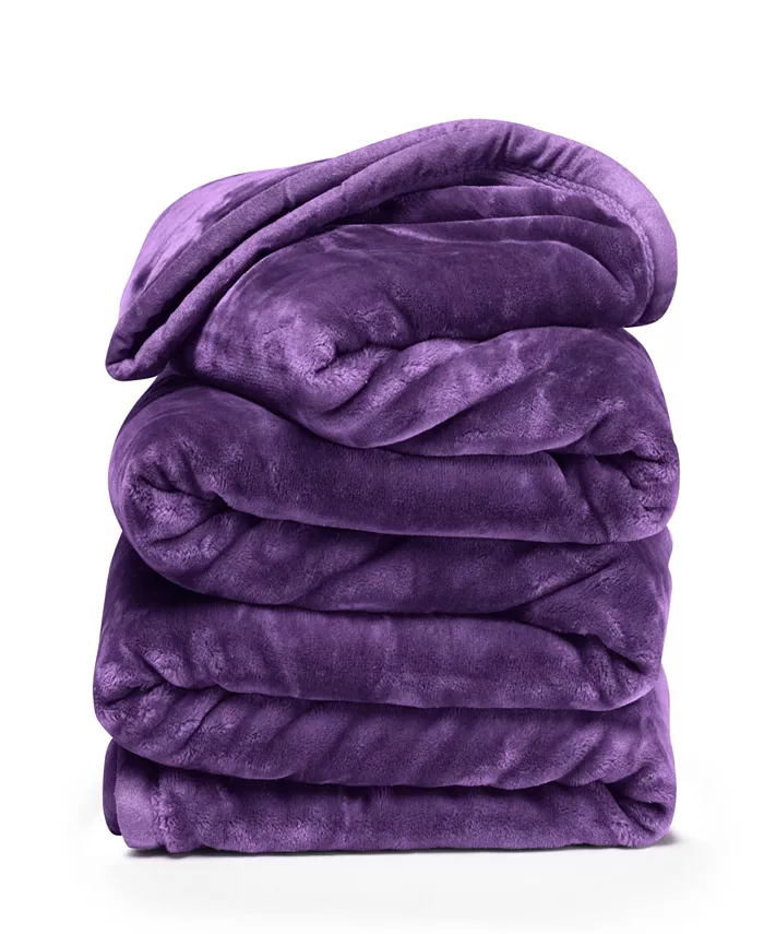 Clara Clark Ultra Plush Raschel Mink Blanket， Queen King
