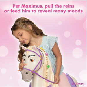 Disney Princess 32 inch Interactive Many Moods Maximus Horse (Unassembled/Closed Box)