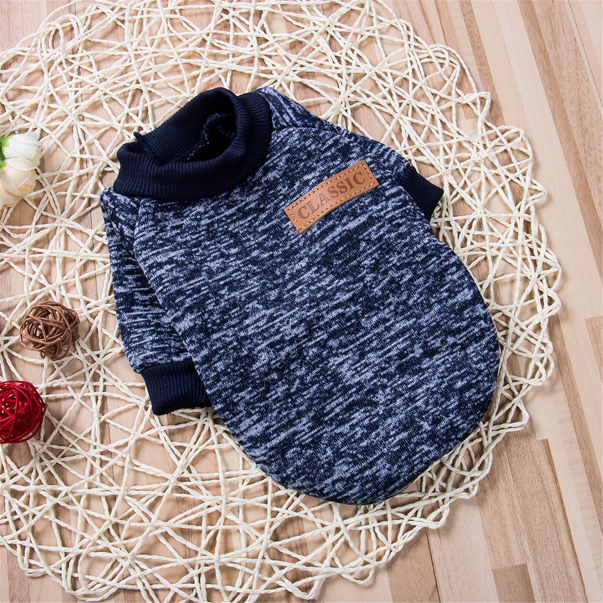 SUNSIOM Small Dog Clothes Pet Cotton Sweater Puppy Warm Apparel Coat