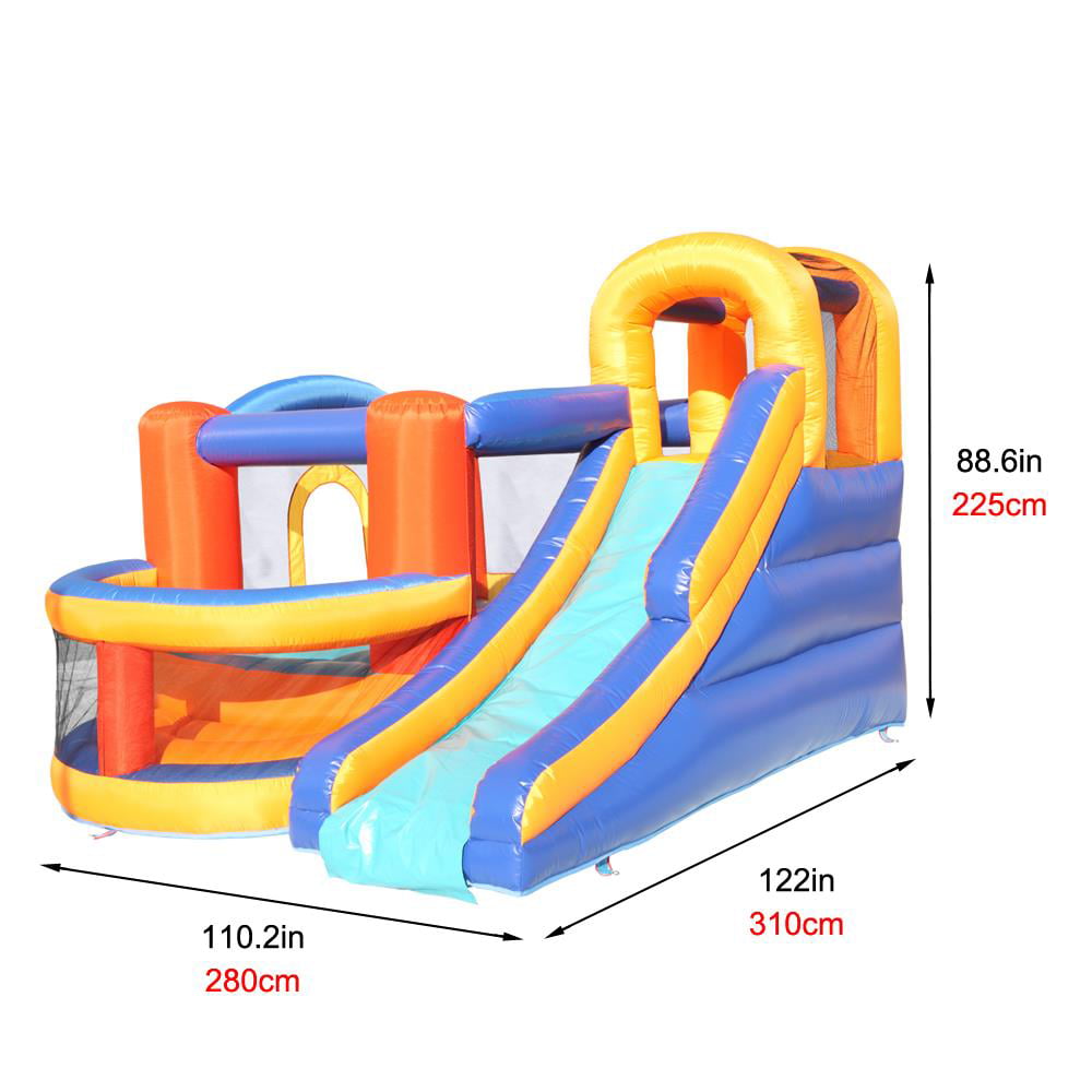 GoDecor Kids Inflatable Bounce House Castle with 480W Blower