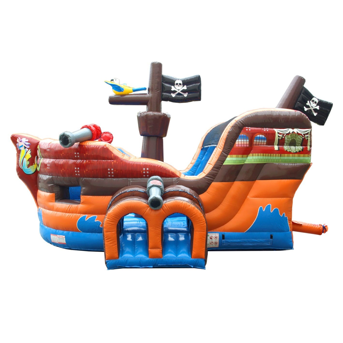 TentandTable Commercial Inflatable Bounce House with Slide - Pirate Ship Kids Jumper