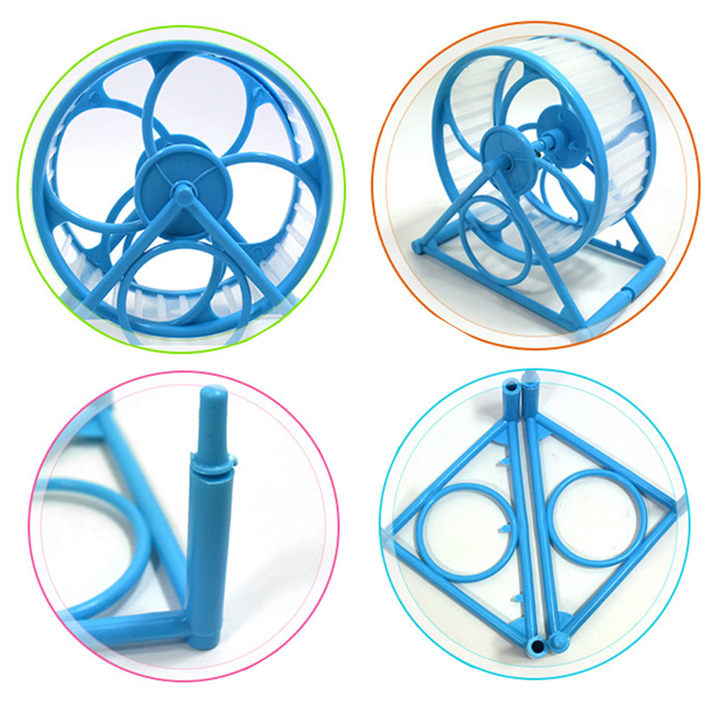 Bangcool Hamster Wheel Creative Spinning Running Wheel Exercise Wheel for Small Animals