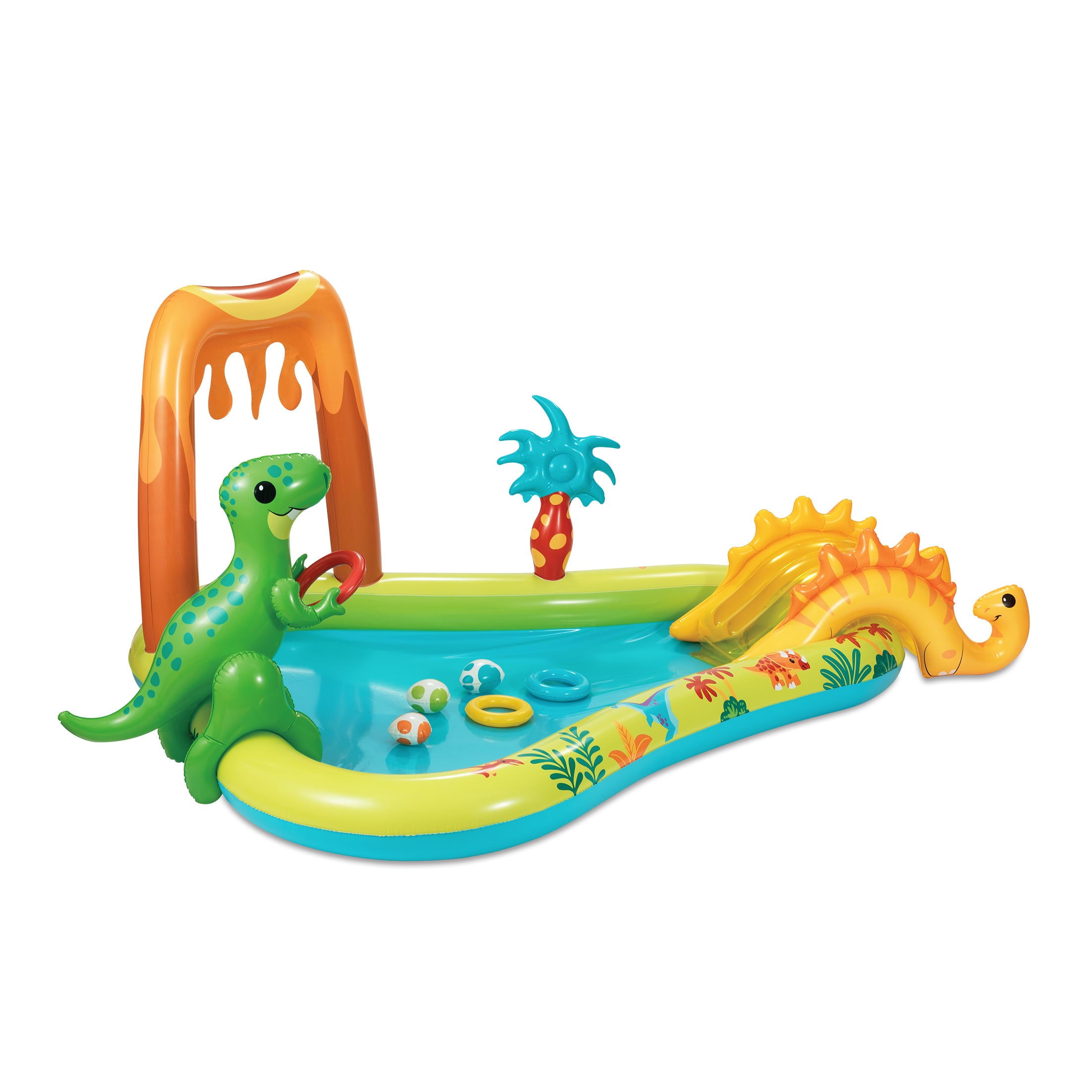 Play Day Inflatable Dino Play Center， Ages 2 and Up， Unisex