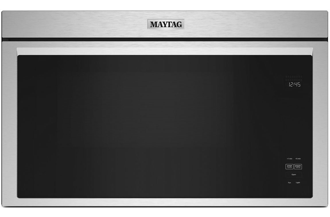 Maytag 1.1 Cu. Ft. Fingerprint Resistant Stainless Steel Over-The-Range Flush Built-In Microwave