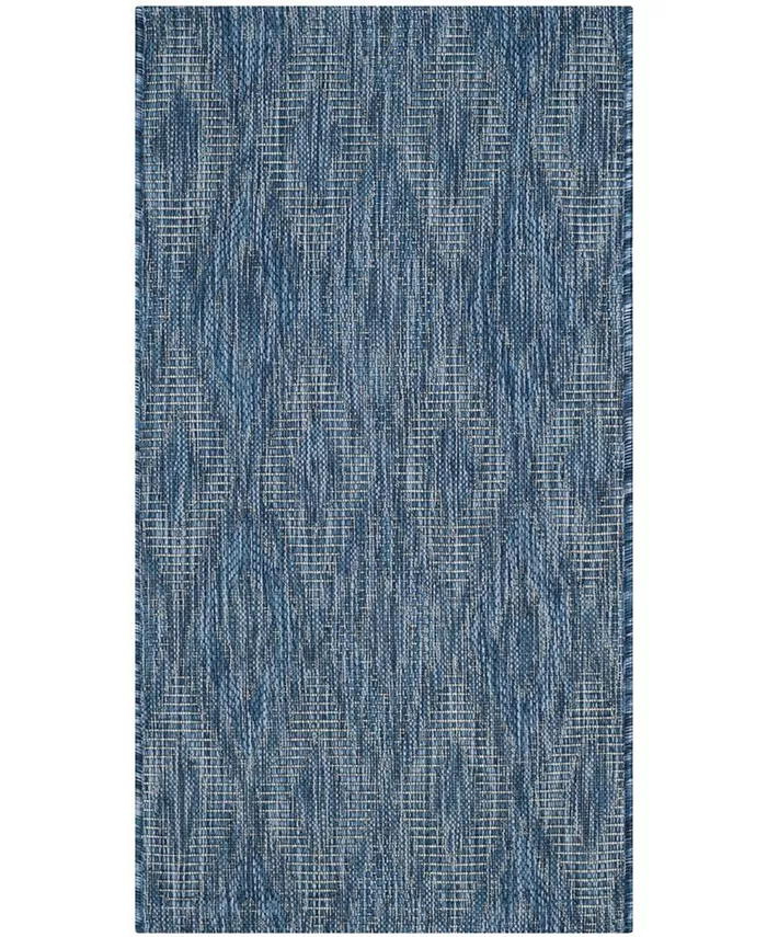 Safavieh Courtyard Navy 2' x 3'7