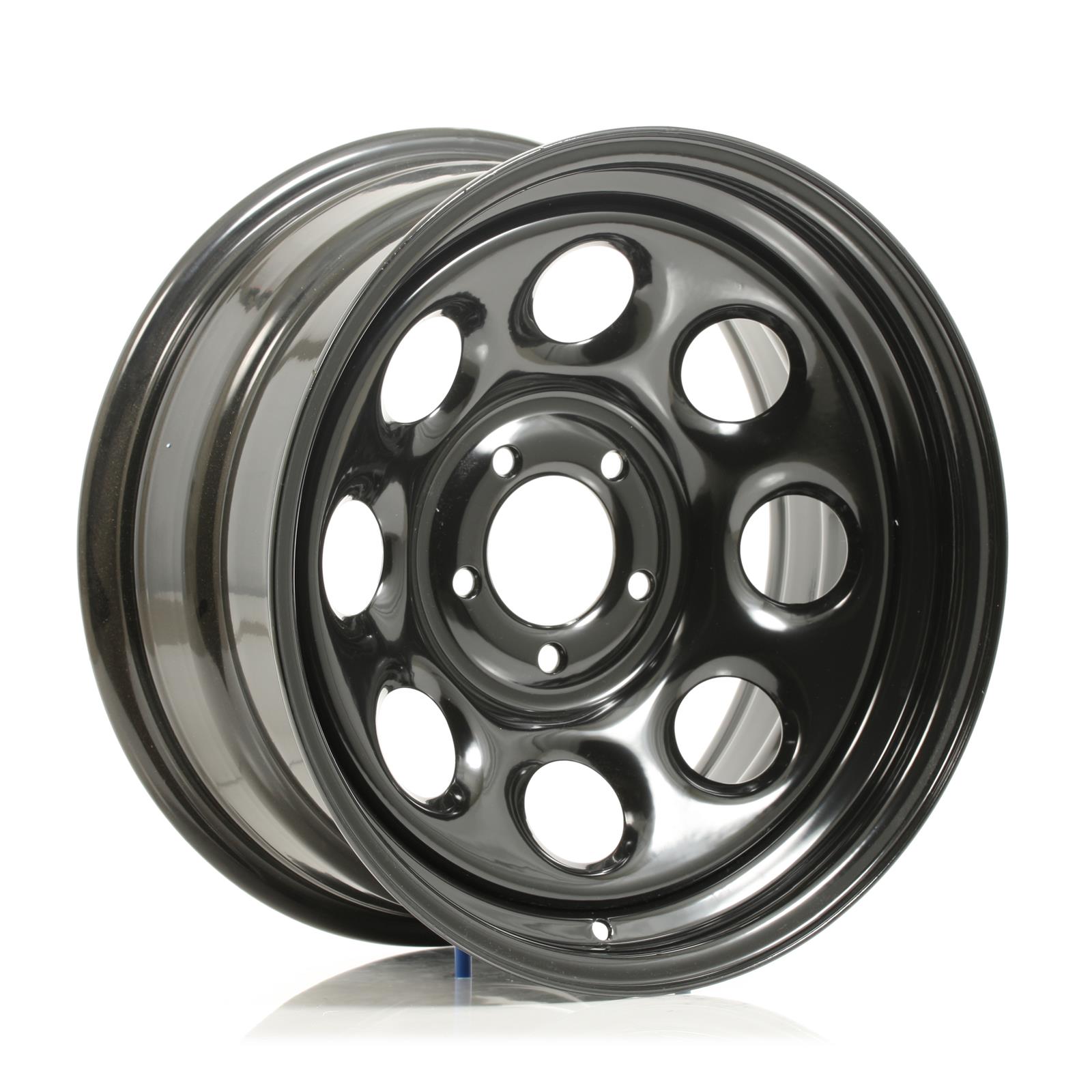 Cragar 1729415014B Cragar Soft 8 Black Wheels