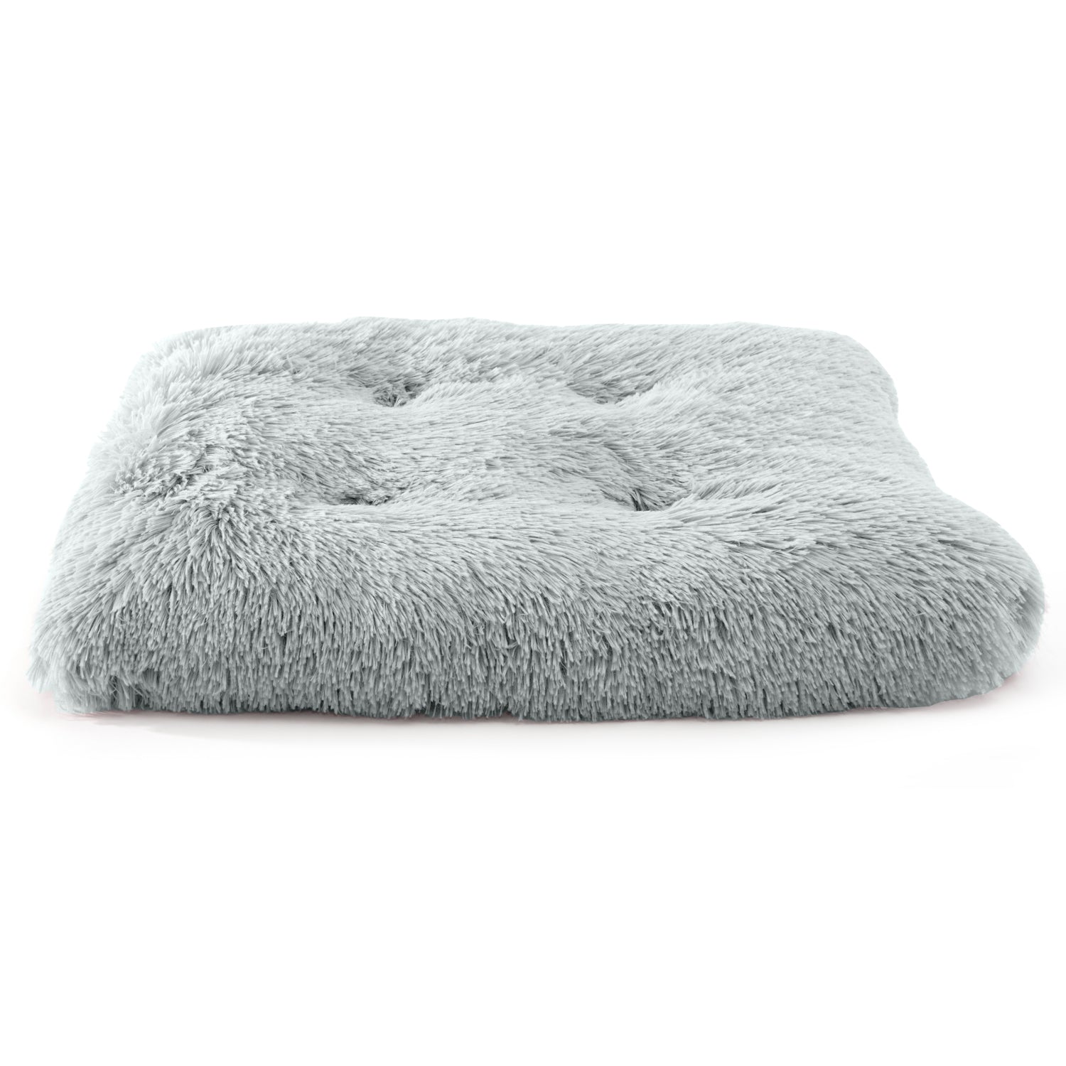 Precious Tails Eyelash Faux Fur Tufted Cat Dog Mat - Large