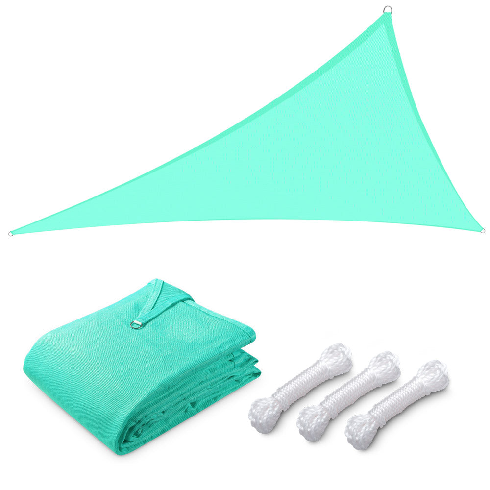Yescom Patio Triangle Sun Sail Shade Canopy 20ft
