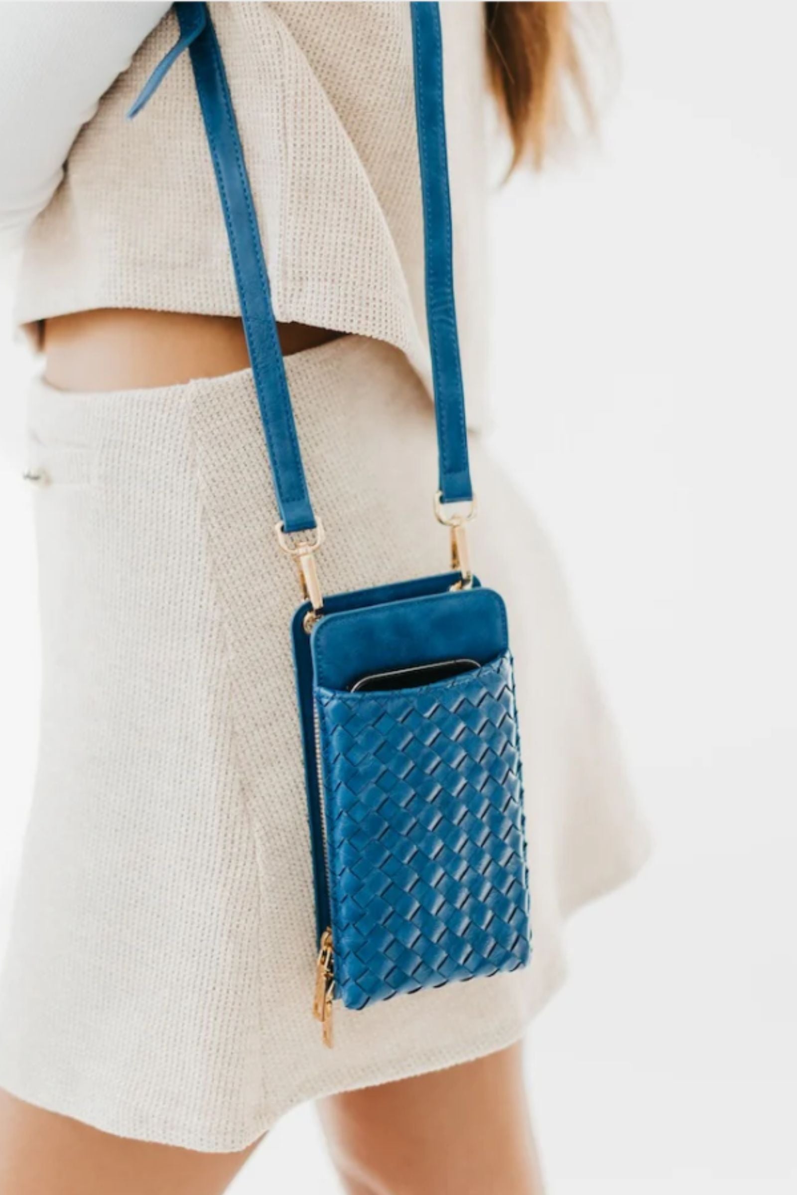 PRE-ORDER Woven Double Duty Phone Bag shipping apx 4/30