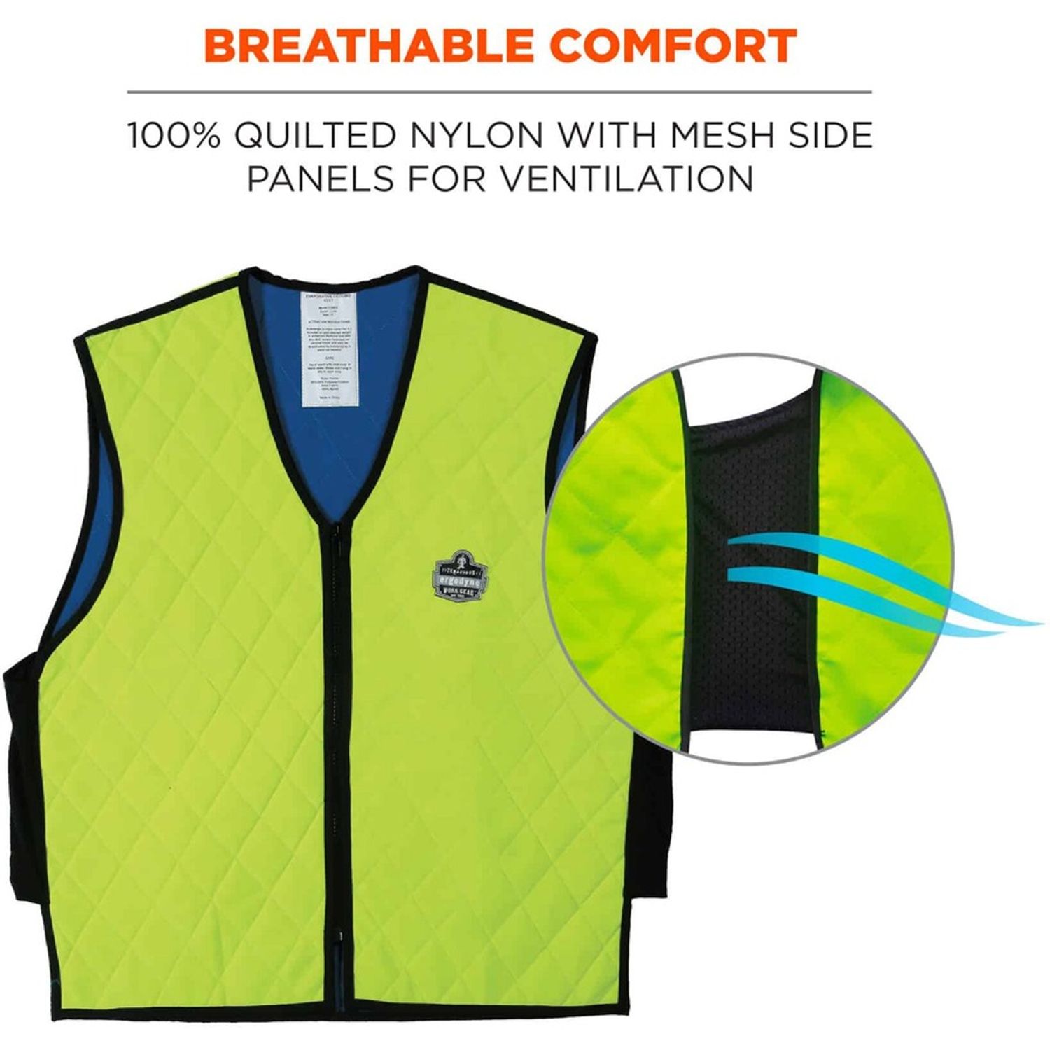Chill-Its Evaporative Cooling Vest by Tenacious Holdings， Inc EGO12536