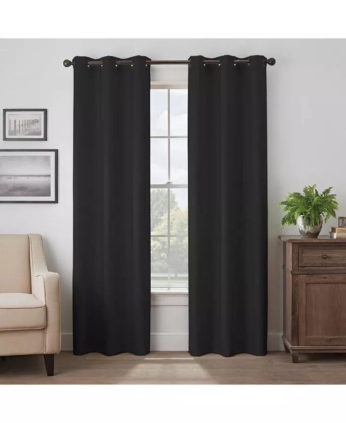 Eclipse Martina Solid Absolute Blackout Window Panel Collection