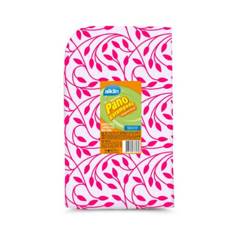 Pano De Algodao Estampado Limpeza Geral Sortidos Alklin