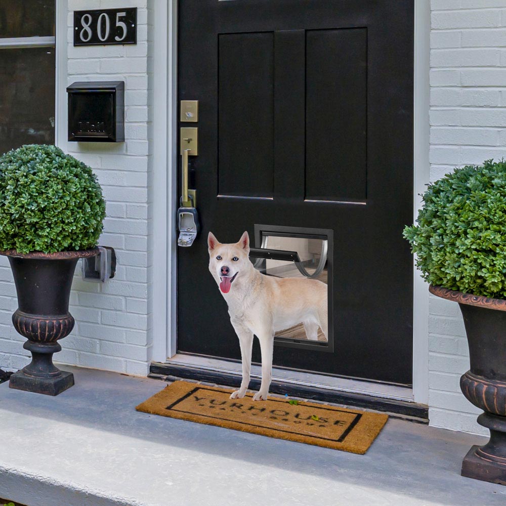 Yescom Dog Door Replacement Flaps 2ct/Pack 10.6x15.7 in.