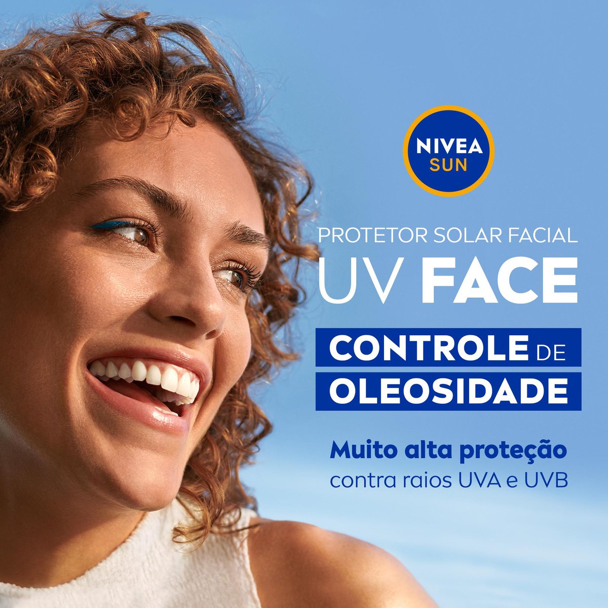 Protetor Solar Facial Beauty Expert Controle de Oleosidade FPS 60 NIVEA SUN 50g