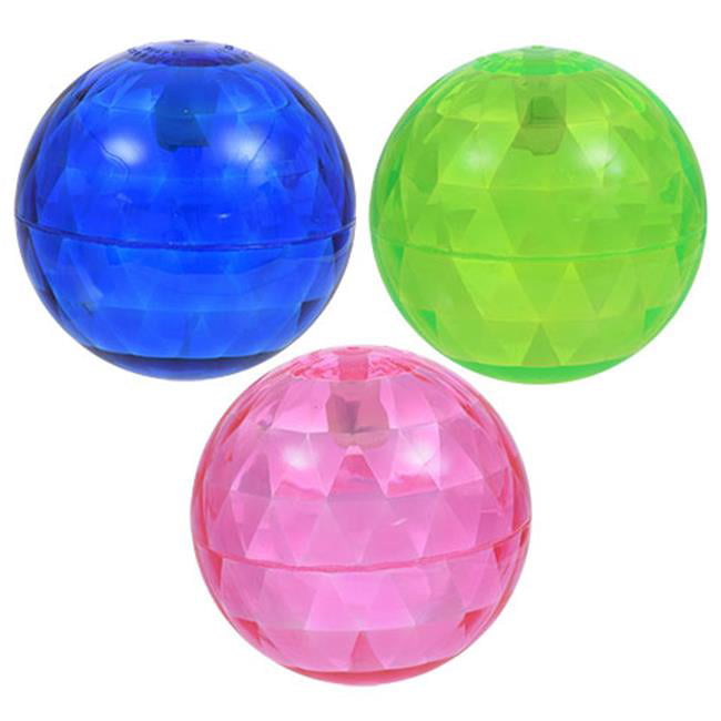 Blinkee 670070 4 in. LED Super Bounce Balland#44; Assorted Color