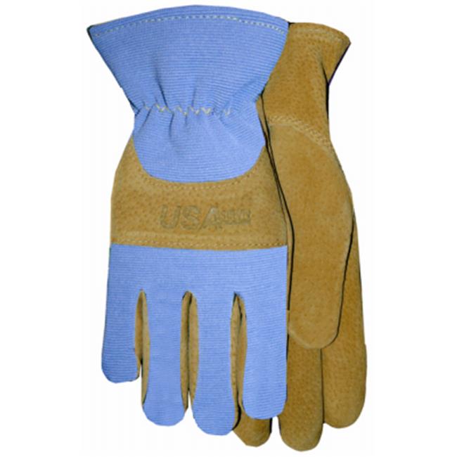 Midwest Quality Gloves 254213 Ladies Periwinkle Glove, Large