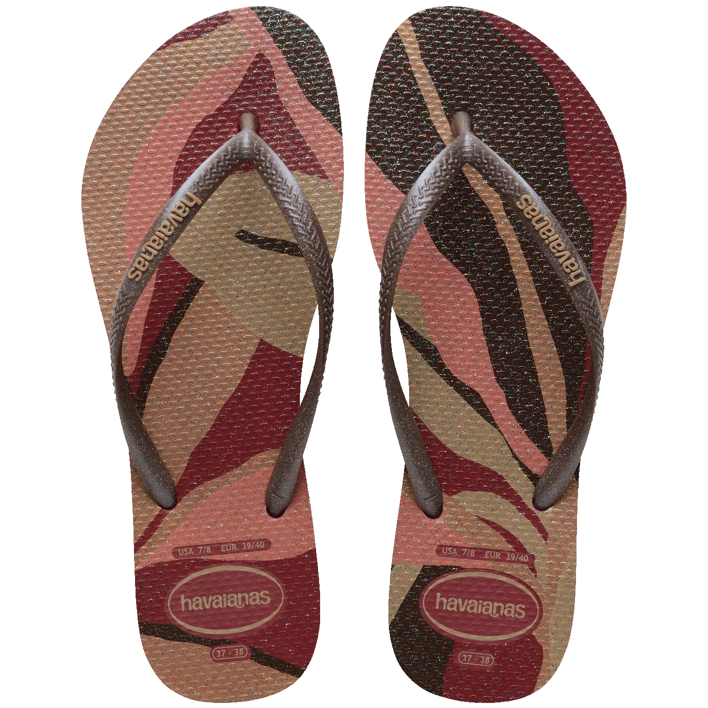 Chinelo Havaianas Slim Palette Glow