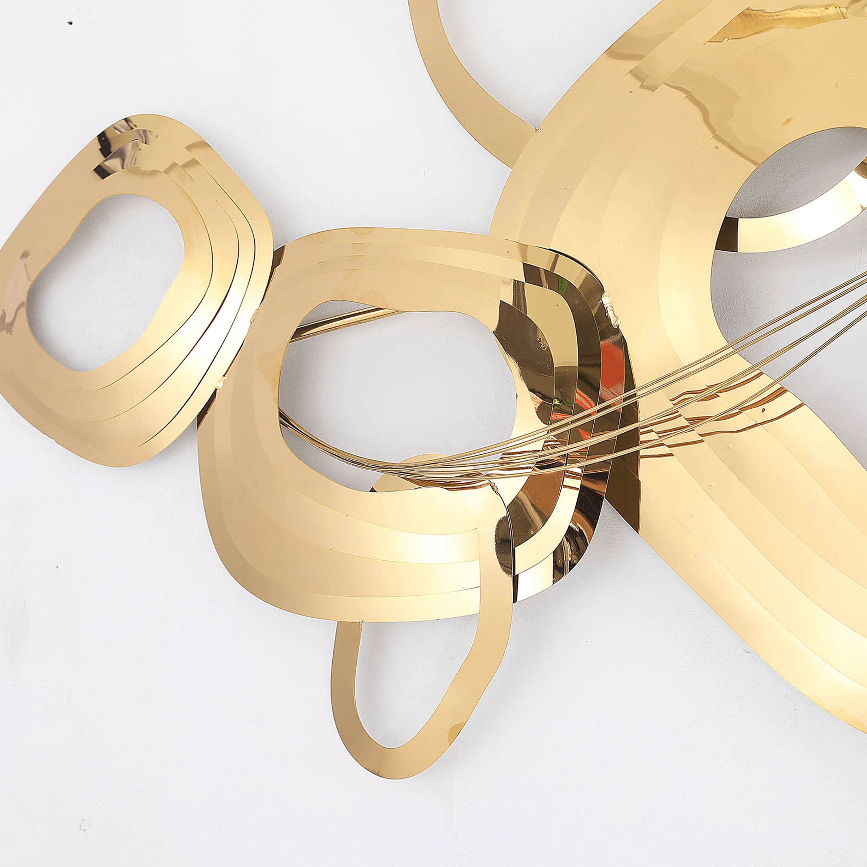 Handcrafted Stainless Steel Artwork Z08006-G