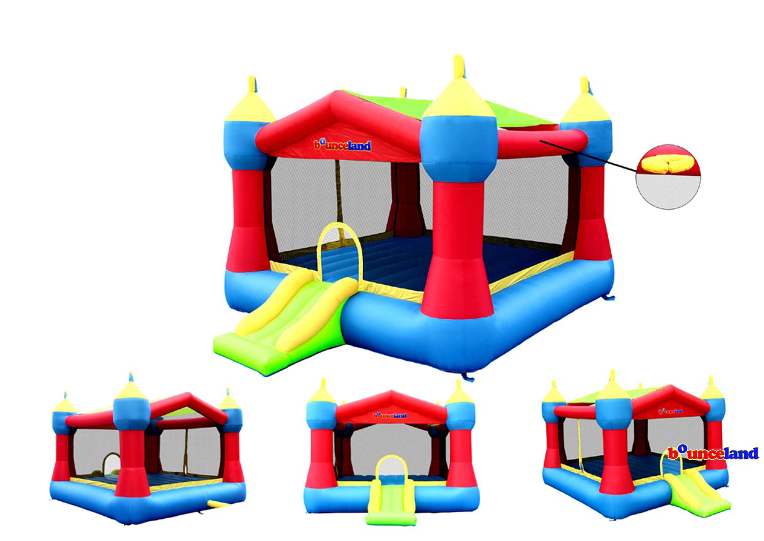 Bounceland Inflatable Party Castle Bounce House