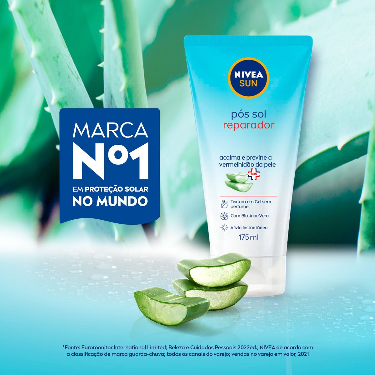Pos Sol Reparador NIVEA SUN 175ml