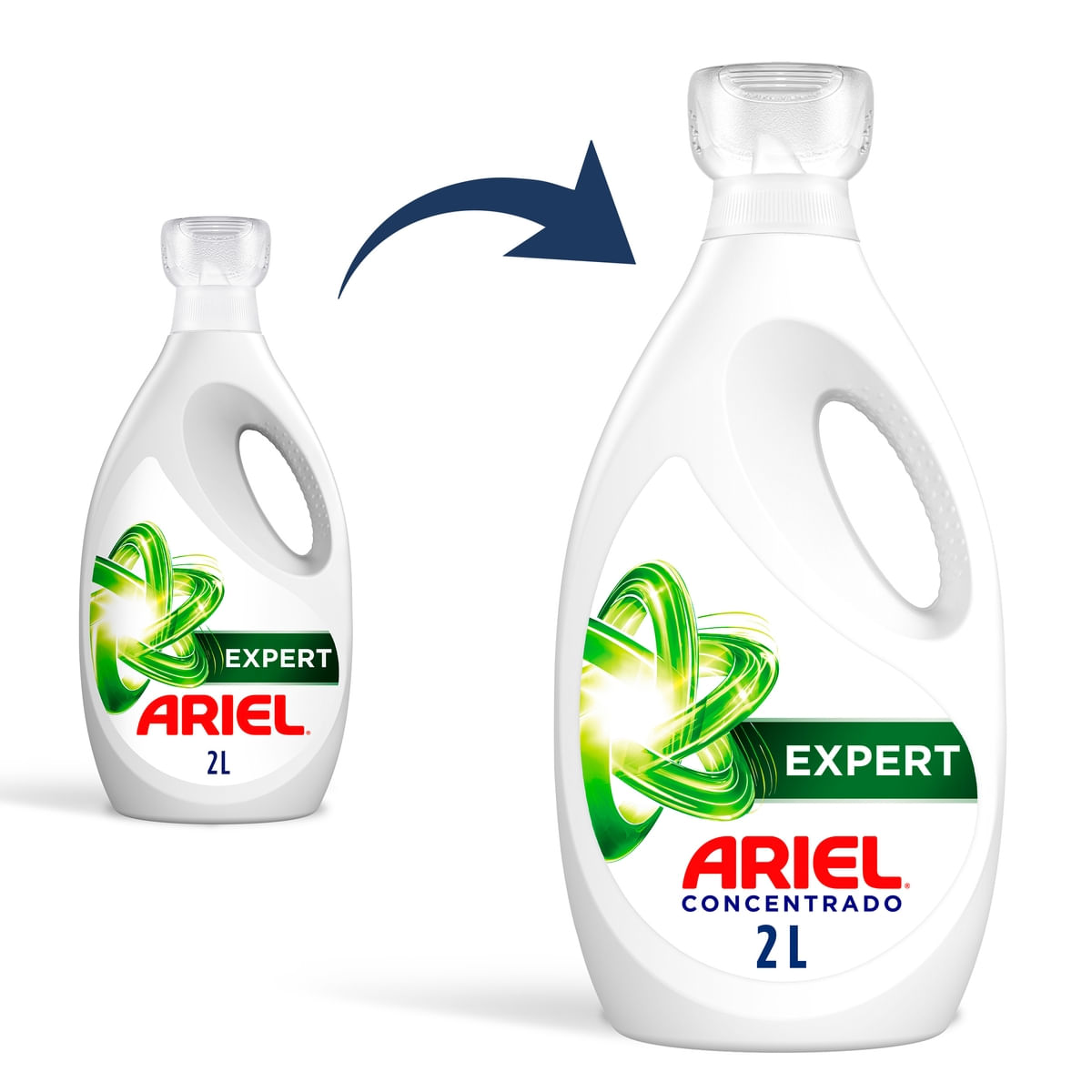 Sabao Liquido Concentrado Ariel Expert 2L