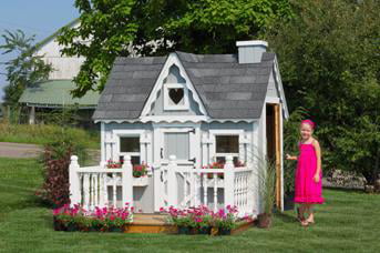 Victorian Playhouse DIY Kit 4x6 w/Floor Kit