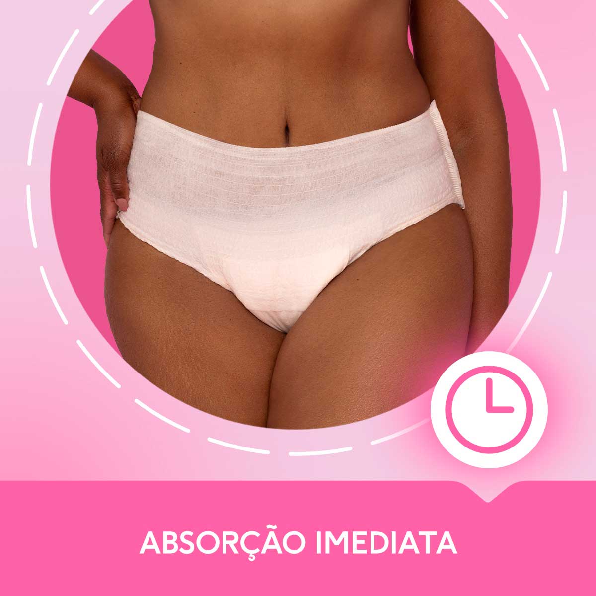 Roupa Intima Plenitud Femme para Incontinencia P/M-16 Unidades