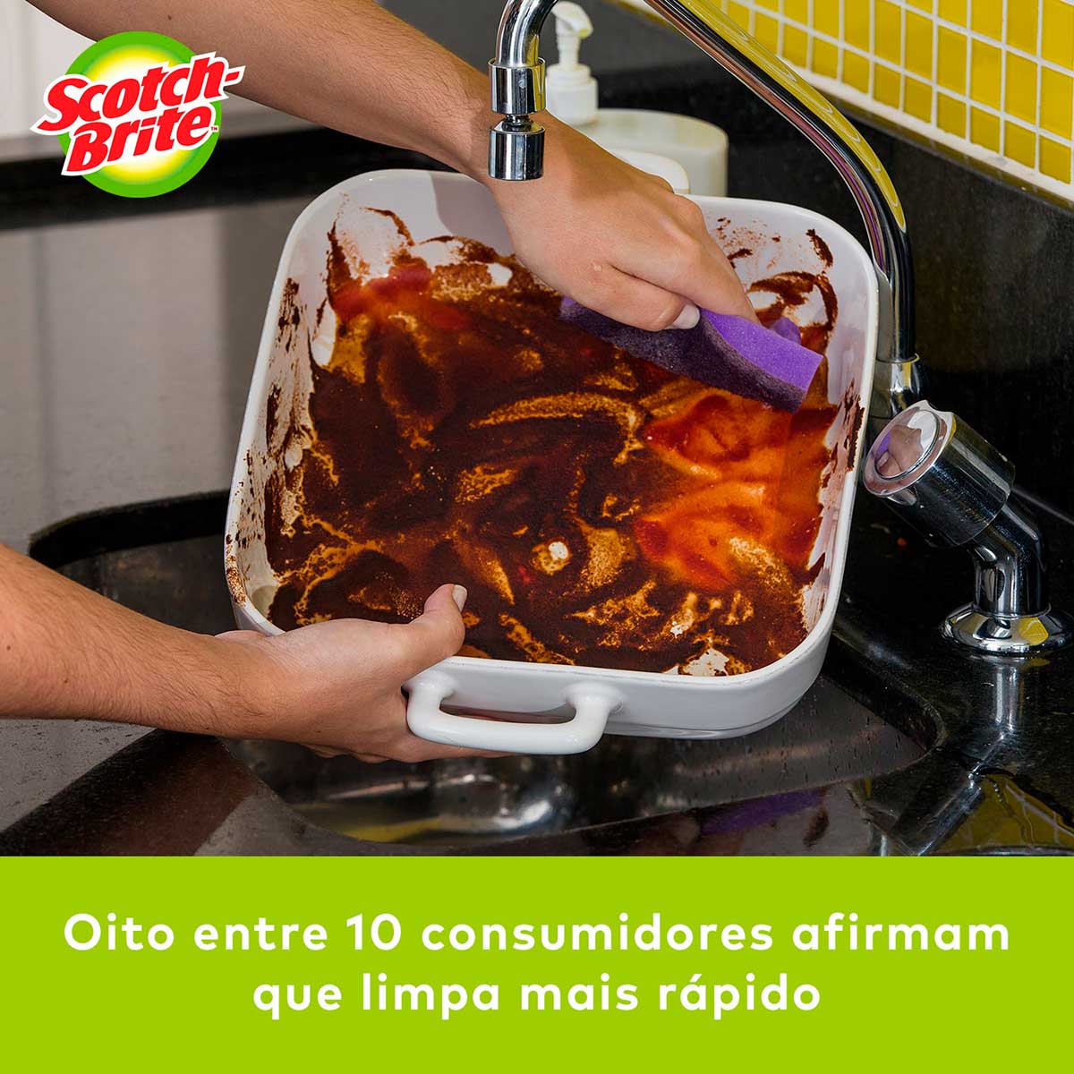 Esponja Limpeza Extrema Scotch Brite Antibac Leve 4 Pague 3 Unidades