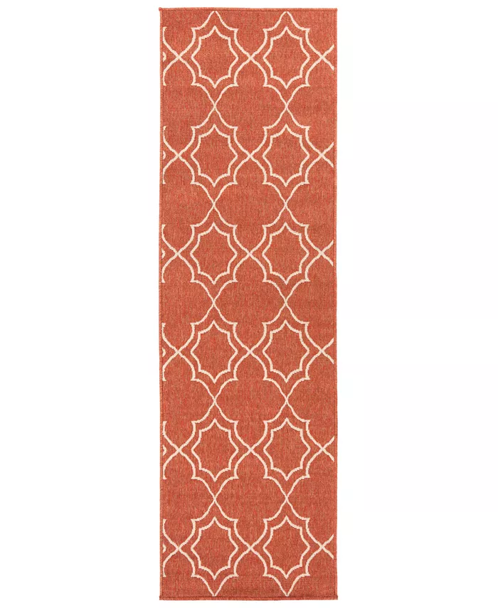 Surya Alfresco ALF-9591 Rust 2'3