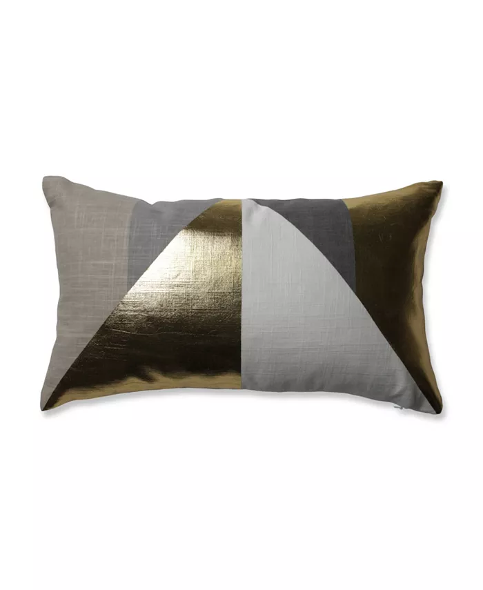 Pillow Perfect Avalon Gold Rectangular Throw Pillow