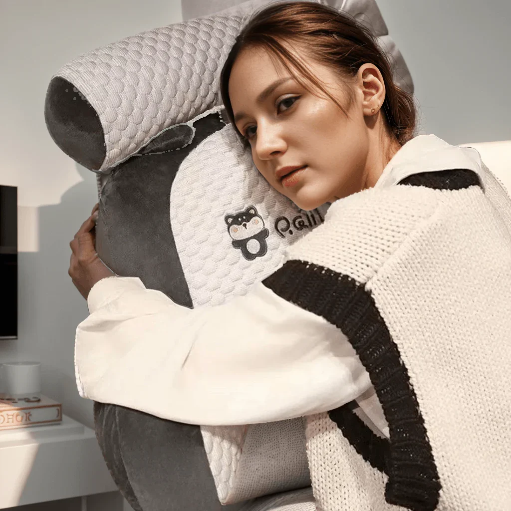 Almofada Ergonômica Lovely Deluxe™ / O Melhor Suporte ao Seu Corpo Enquanto Você Relaxa, Lê ou Assiste TV!