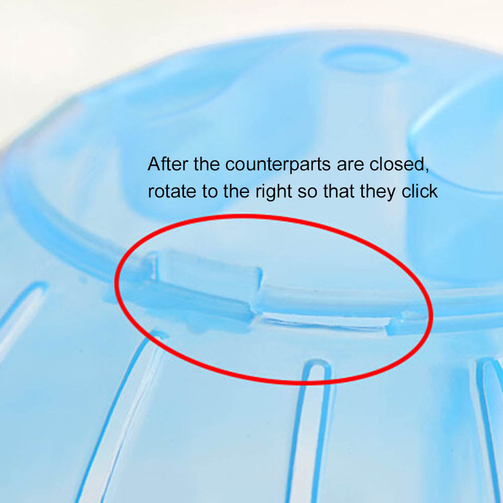 LEUCHTEN New Pet Mice Hamster Rat Jogging Ball Cages Toy For Play And Exercise