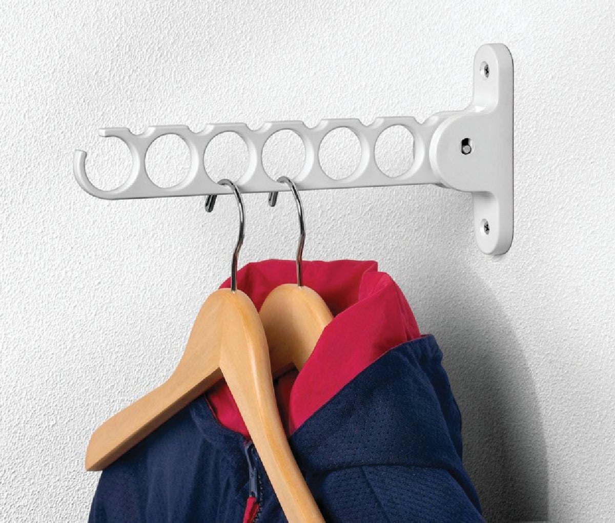 Spectrum Wall Mount Hanger Holder White