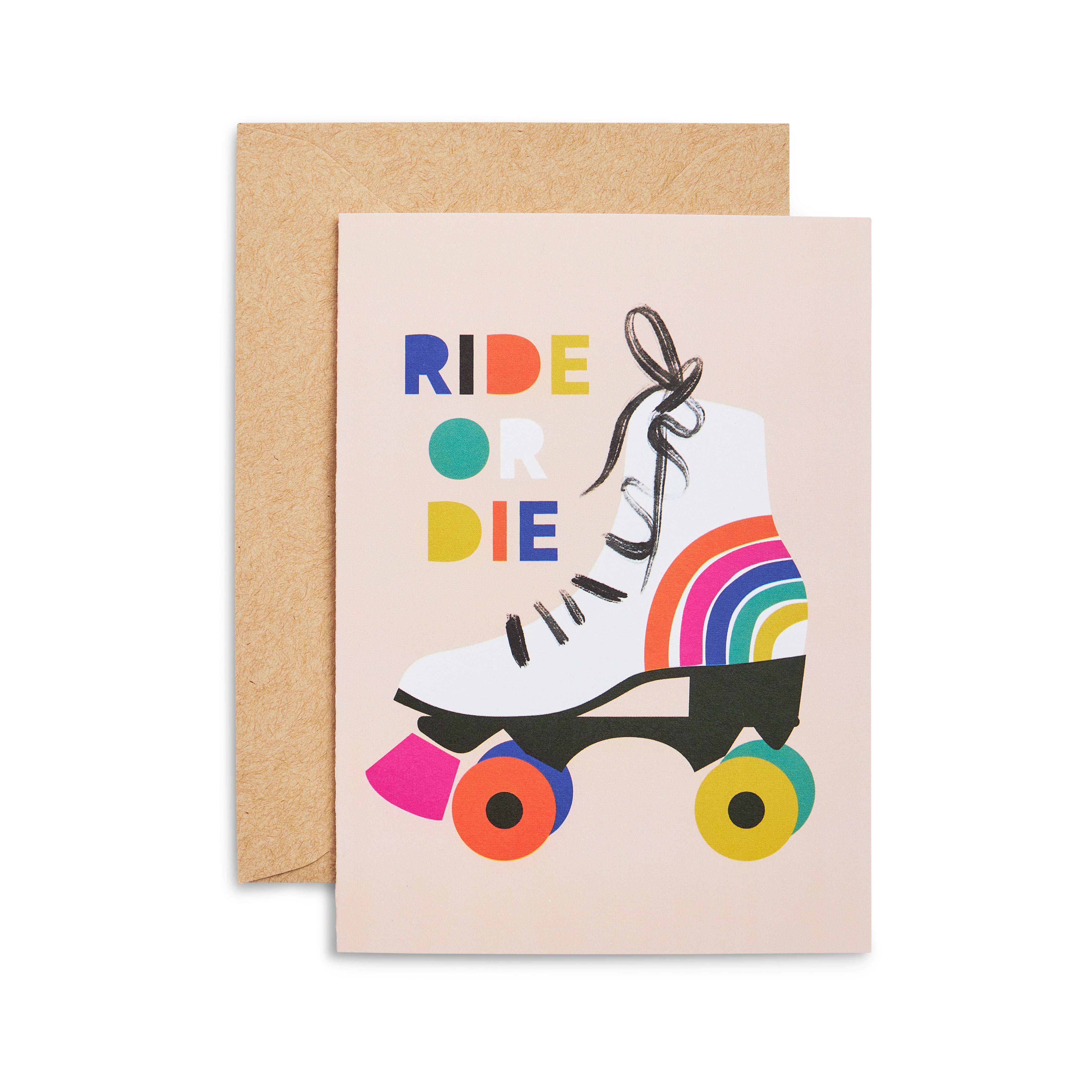 Ride or Die Greeting Card