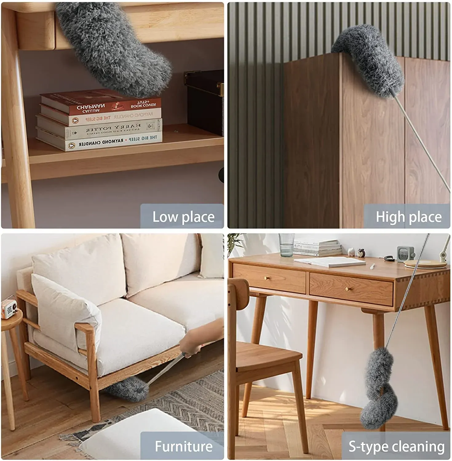 🔥Clearance Sale-49% OFF🔥🔥Retractable Washable Curved Microfib