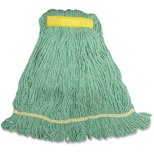 Genuine Joe Small Blend Wet Mop Narrow Band Loop | 12oz.， GN | GJOSGR1BEA