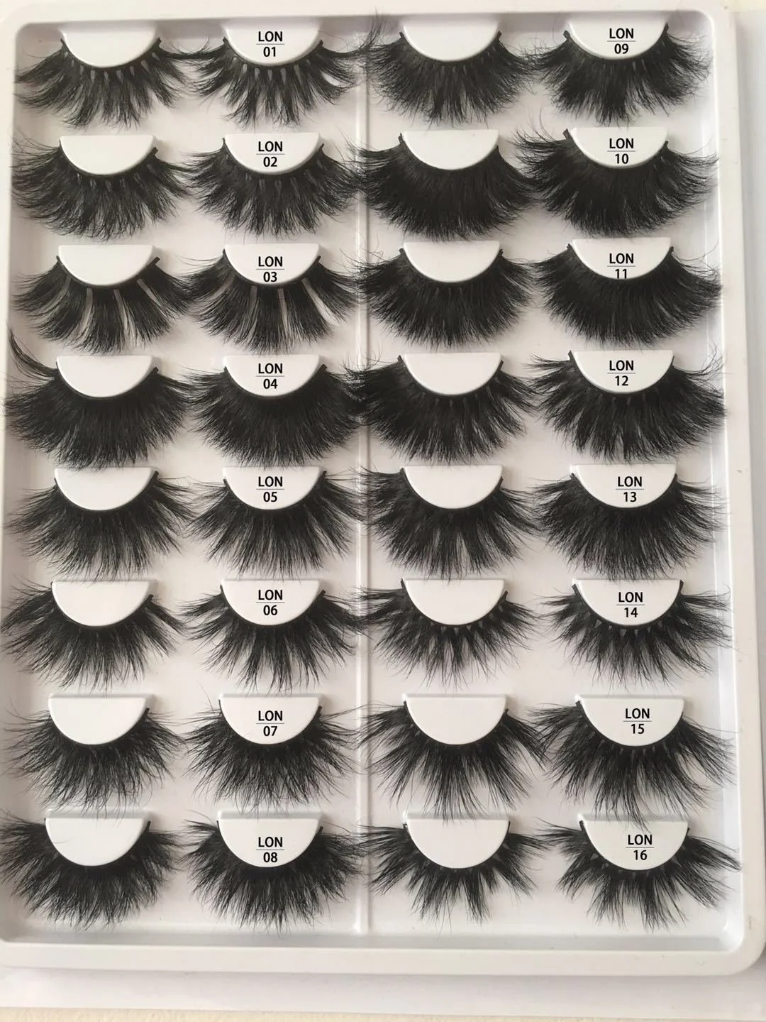 False Eyelashes Fluffy Faux Mink Lashes 5D Lashes